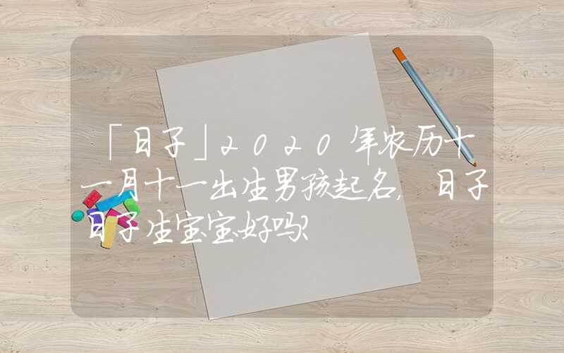 「日子」2020年农历十一月十一出生男孩起名，日子日子生宝宝好吗？