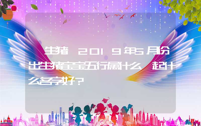 「生猪」2019年5月份出生猪宝宝五行属什么,起什么名字好？
