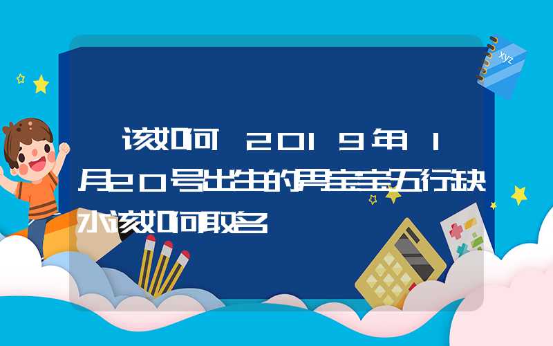 「该如何」2019年11月20号出生的男宝宝五行缺水该如何取名