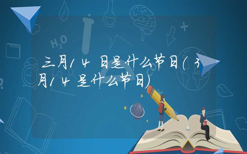 三月14日是什么节日（3月14是什么节日）