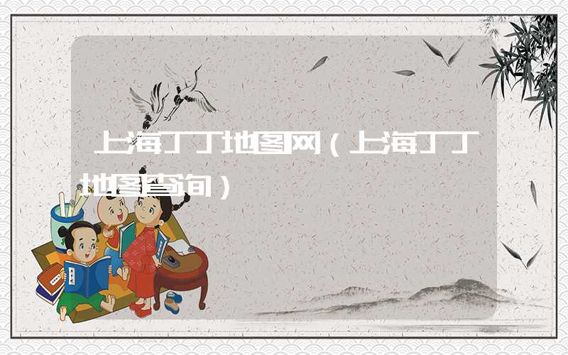 上海丁丁地图网（上海丁丁地图查询）