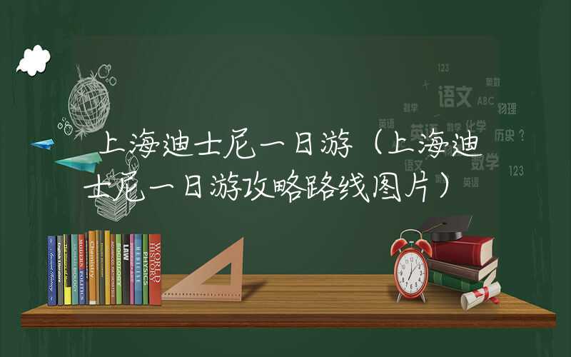 上海迪士尼一日游（上海迪士尼一日游攻略路线图片）