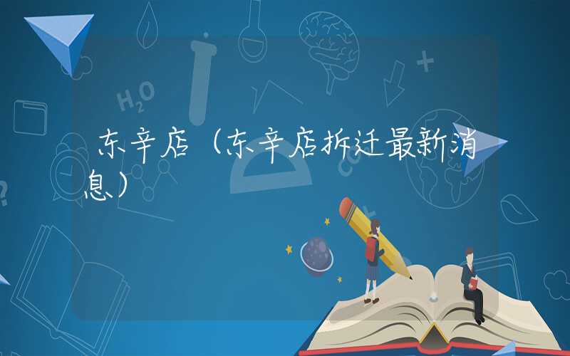 东辛店（东辛店拆迁最新消息）
