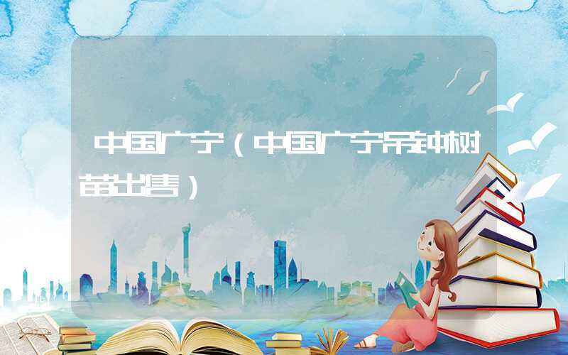 中国广宁（中国广宁吊钟树苗出售）