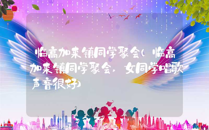临高加来镇同学聚会（临高加来镇同学聚会,女同学唱歌声音很好）