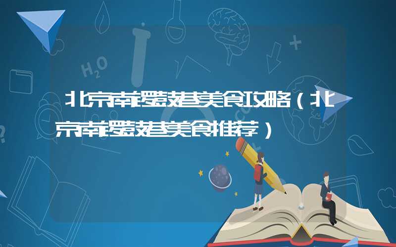 北京南锣鼓巷美食攻略（北京南锣鼓巷美食推荐）