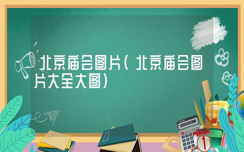 北京庙会图片（北京庙会图片大全大图）