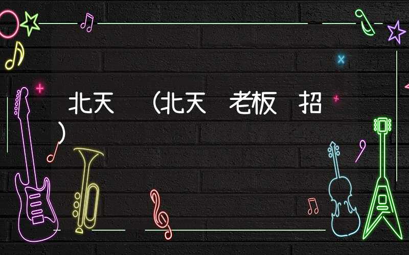 北天鹅（北天鹅老板陈招贤）
