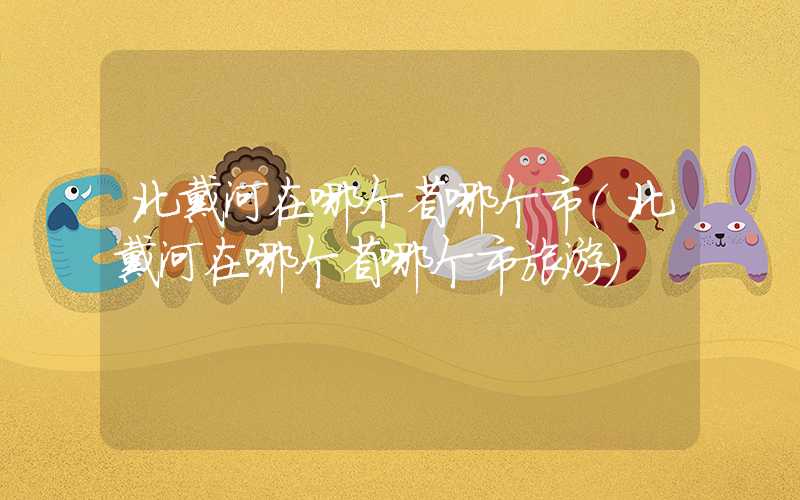 北戴河在哪个省哪个市（北戴河在哪个省哪个市旅游）