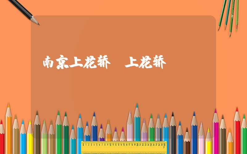 南京上花轿（上花轿mv）