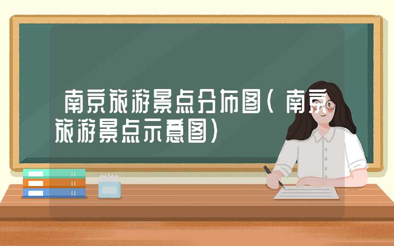 南京旅游景点分布图(南京旅游景点示意图)