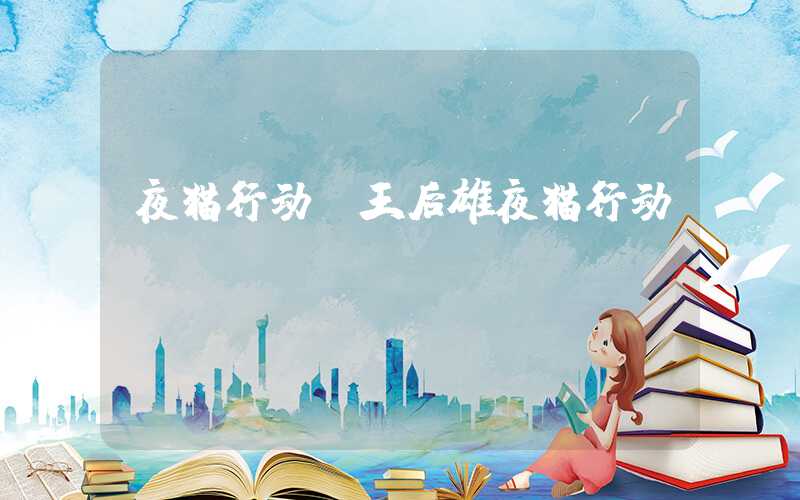 夜猫行动（王后雄夜猫行动）