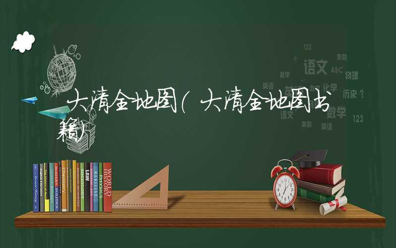 大清全地图（大清全地图书籍）
