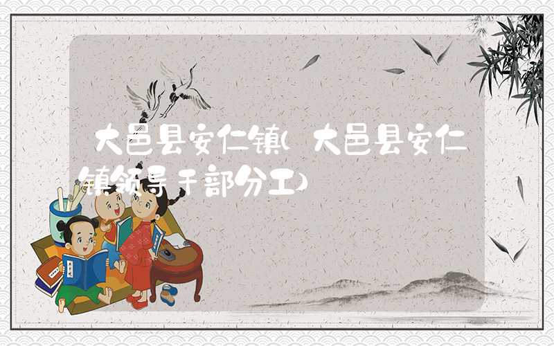 大邑县安仁镇（大邑县安仁镇领导干部分工）
