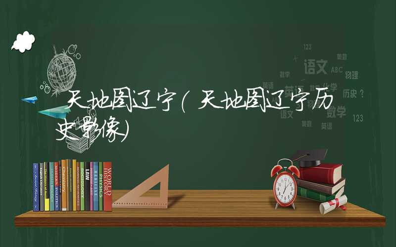 天地图辽宁（天地图辽宁历史影像）