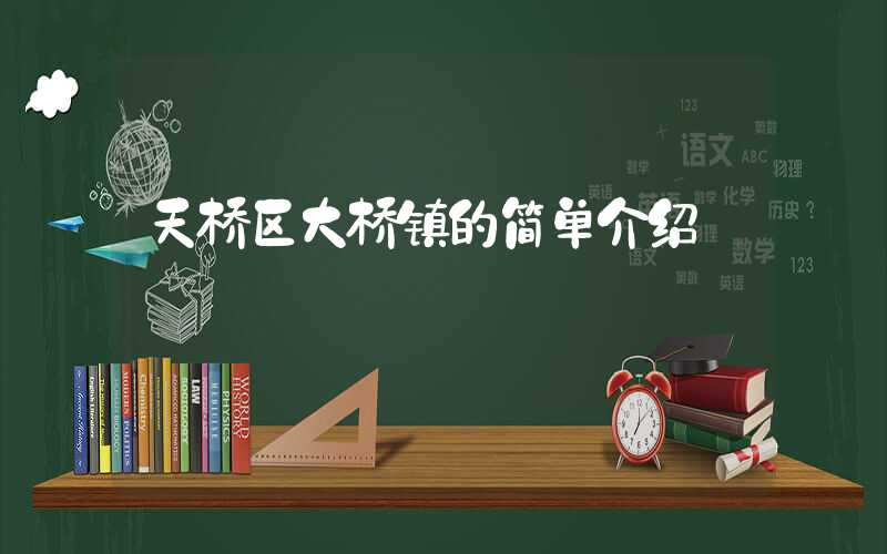 天桥区大桥镇的简单介绍