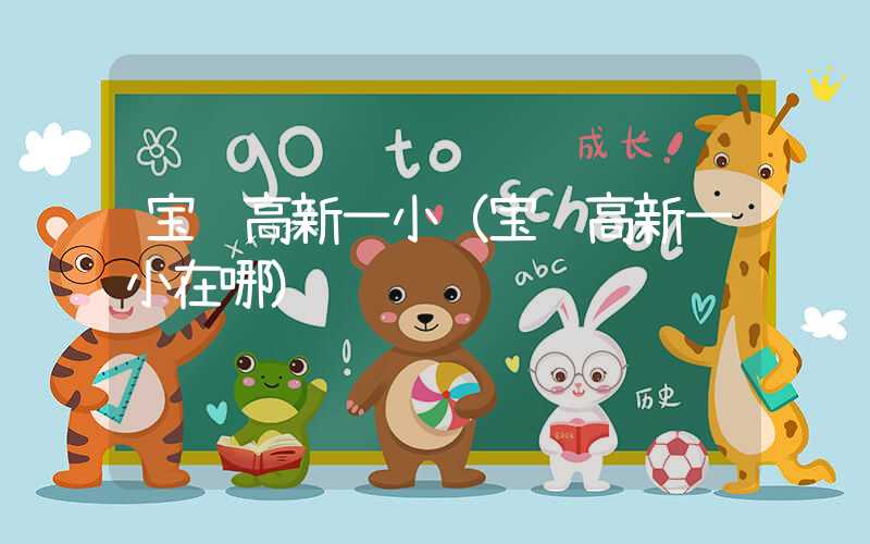 宝鸡高新一小（宝鸡高新一小在哪）