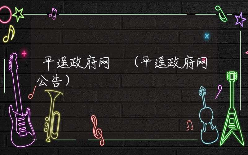 平遥政府网 (平遥政府网公告)