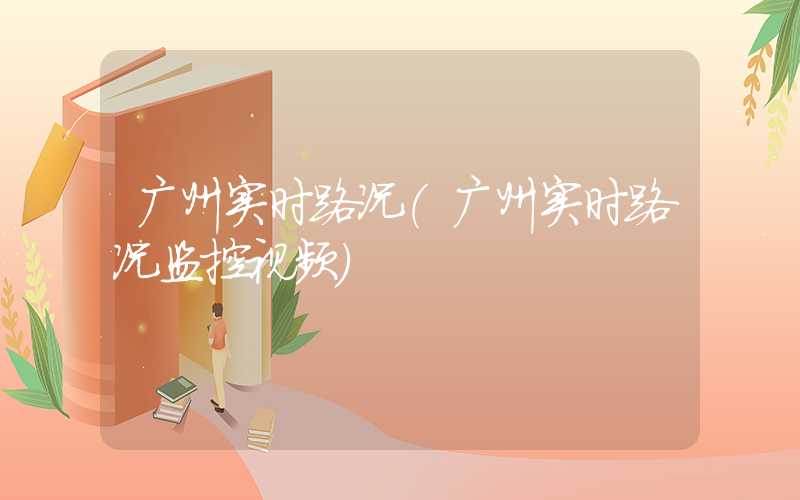 广州实时路况（广州实时路况监控视频）
