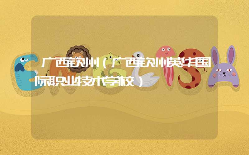 广西钦州(广西钦州英华国际职业技术学校)