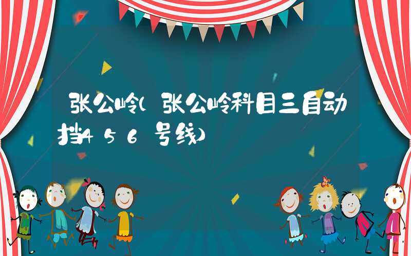 张公岭（张公岭科目三自动挡456号线）