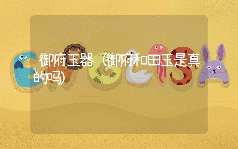 御府玉器（御府和田玉是真的吗）