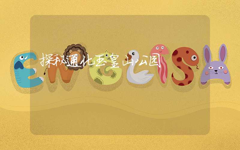 探秘通化玉皇山公园