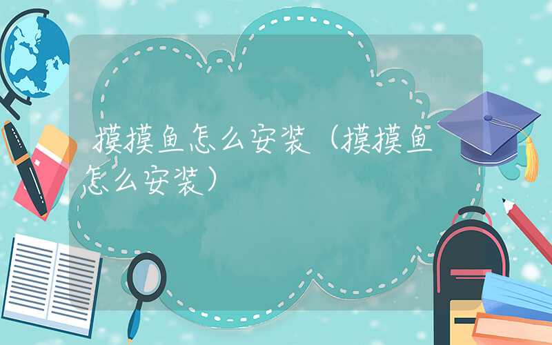 摸摸鱼怎么安装（摸摸鱼 怎么安装）