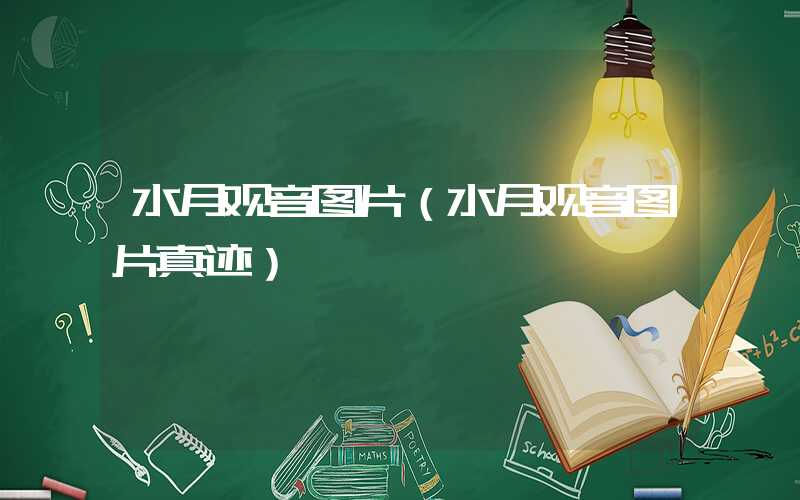 水月观音图片(水月观音图片真迹)