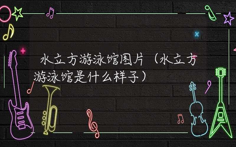 水立方游泳馆图片（水立方游泳馆是什么样子）