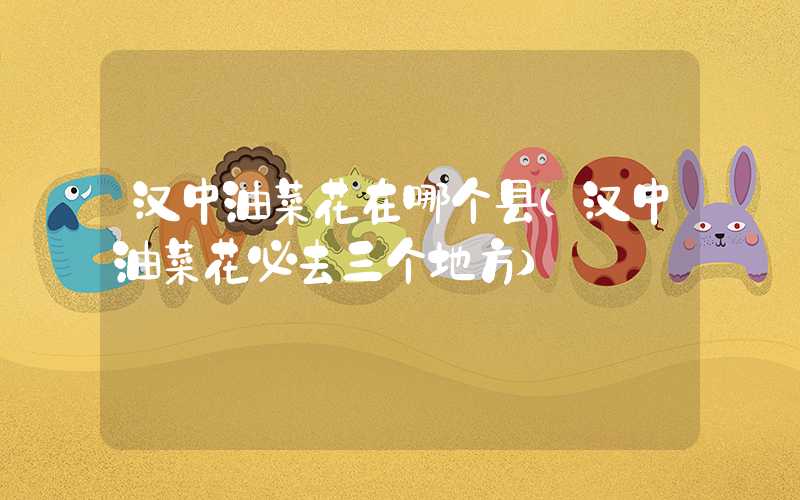 汉中油菜花在哪个县（汉中油菜花必去三个地方）