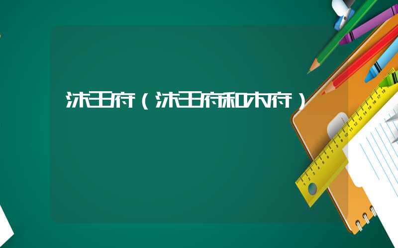 沐王府（沐王府和木府）