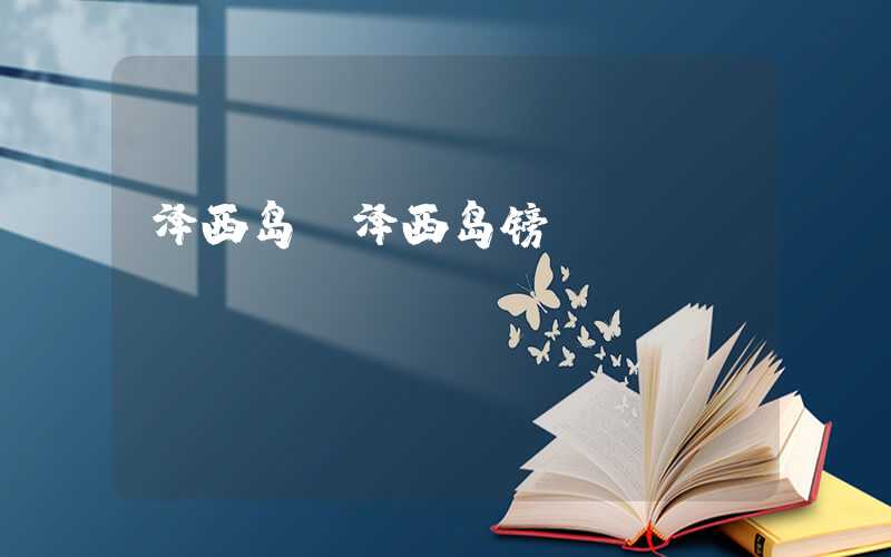 泽西岛（泽西岛镑）