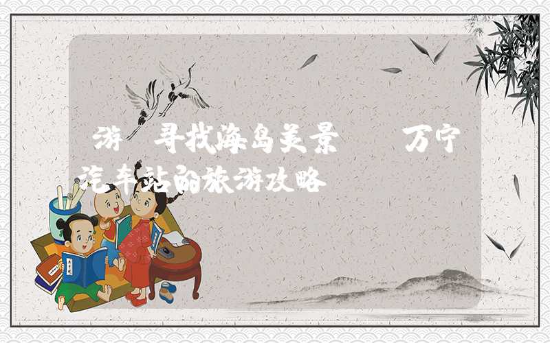 游，寻找海岛美景——万宁汽车站的旅游攻略