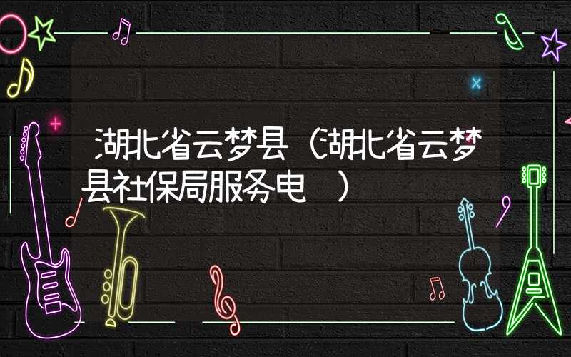湖北省云梦县（湖北省云梦县社保局服务电话）
