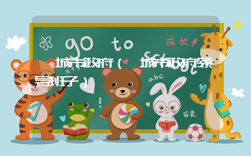 禹城市政府（禹城市政府领导班子）