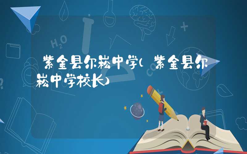 紫金县尔崧中学（紫金县尔崧中学校长）