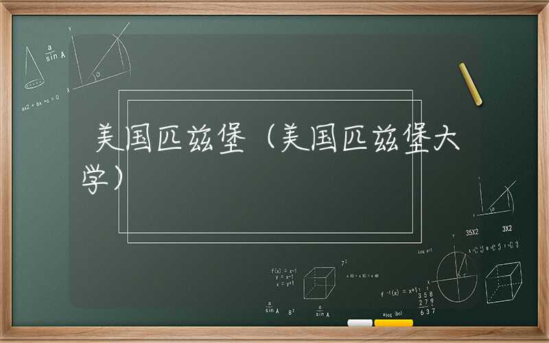 美国匹兹堡（美国匹兹堡大学）