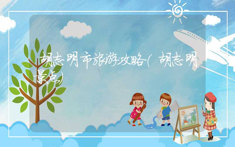 胡志明市旅游攻略(胡志明景点)