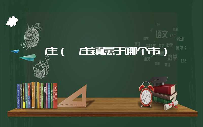 邵庄（邵庄镇属于哪个市）