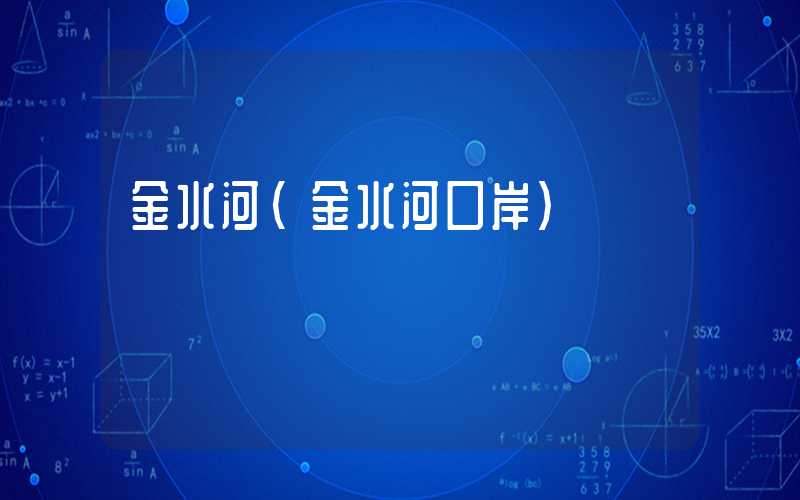 金水河（金水河口岸）
