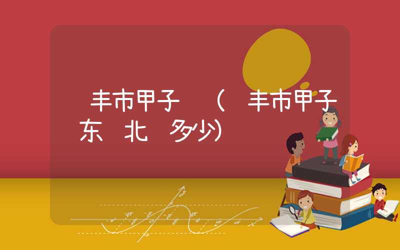 陆丰市甲子镇（陆丰市甲子镇东经北纬多少）