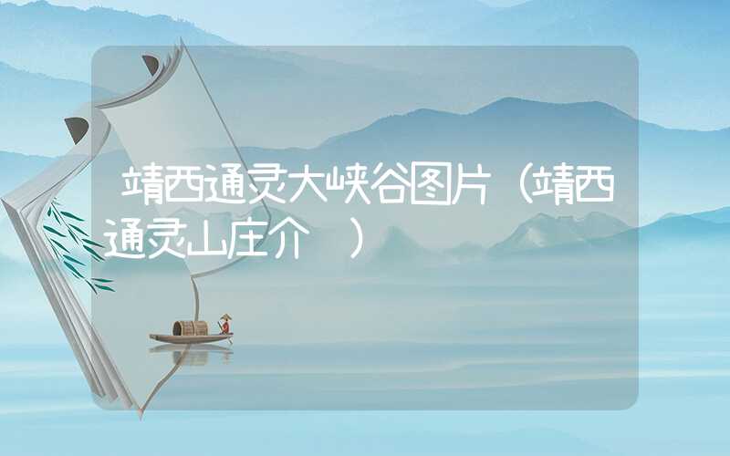 靖西通灵大峡谷图片（靖西通灵山庄介绍）