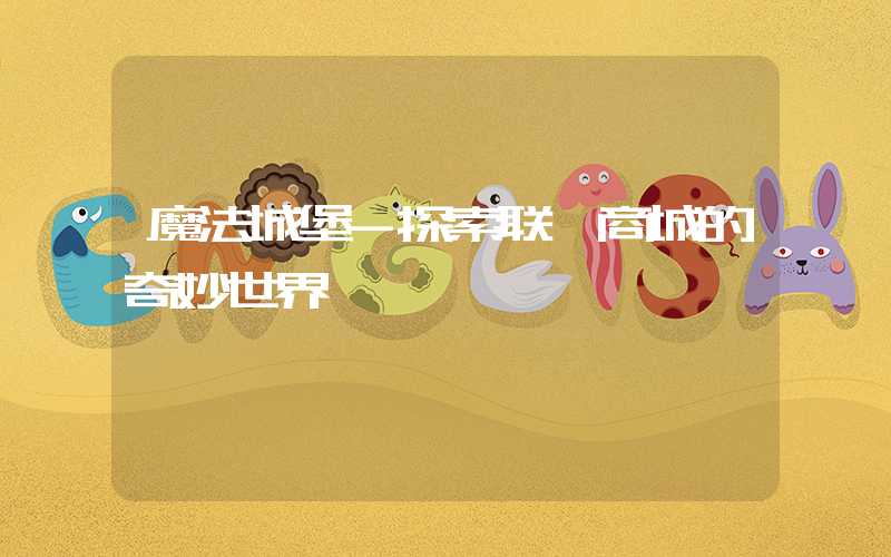 魔法城堡-探索联鑫商城的奇妙世界