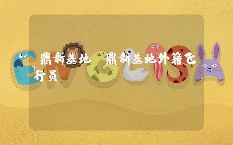 鼎新基地（鼎新基地外籍飞行员）