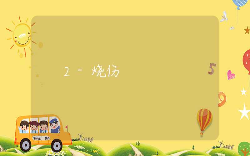 2-烧伤