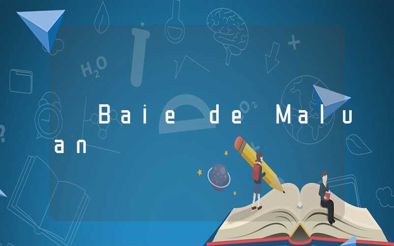 Baie de Maluan
