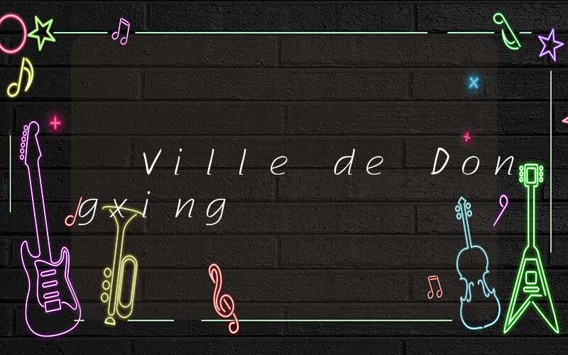 Ville de Dongxing